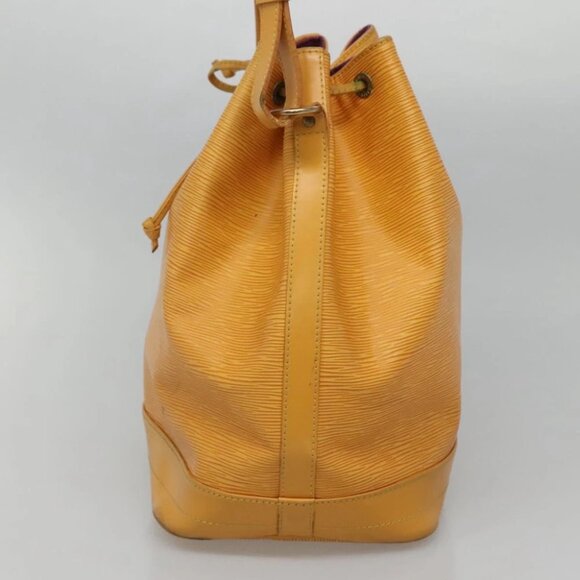 LOUIS VUITTON Epi Noe Shoulder Bag Tassili Yellow M44009 LV Auth BA1338 - Picture 5 of 15